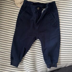 Janie and Jack Blue Kids Jogger Pants
